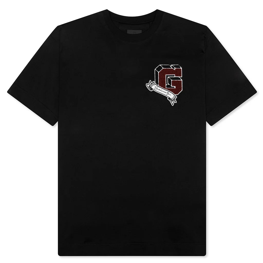 College T Shirt Black