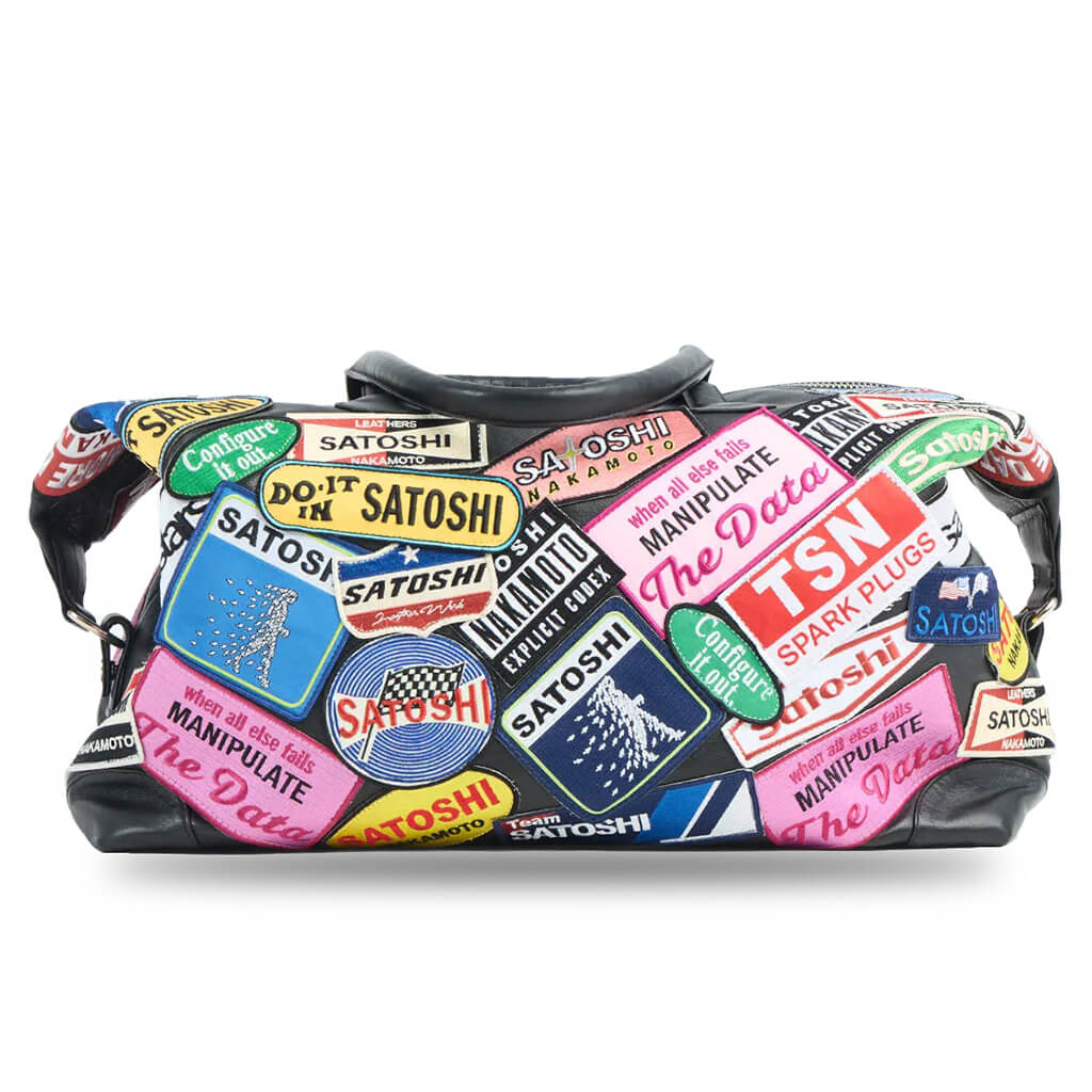 Codex Patch Weekender Bag Black