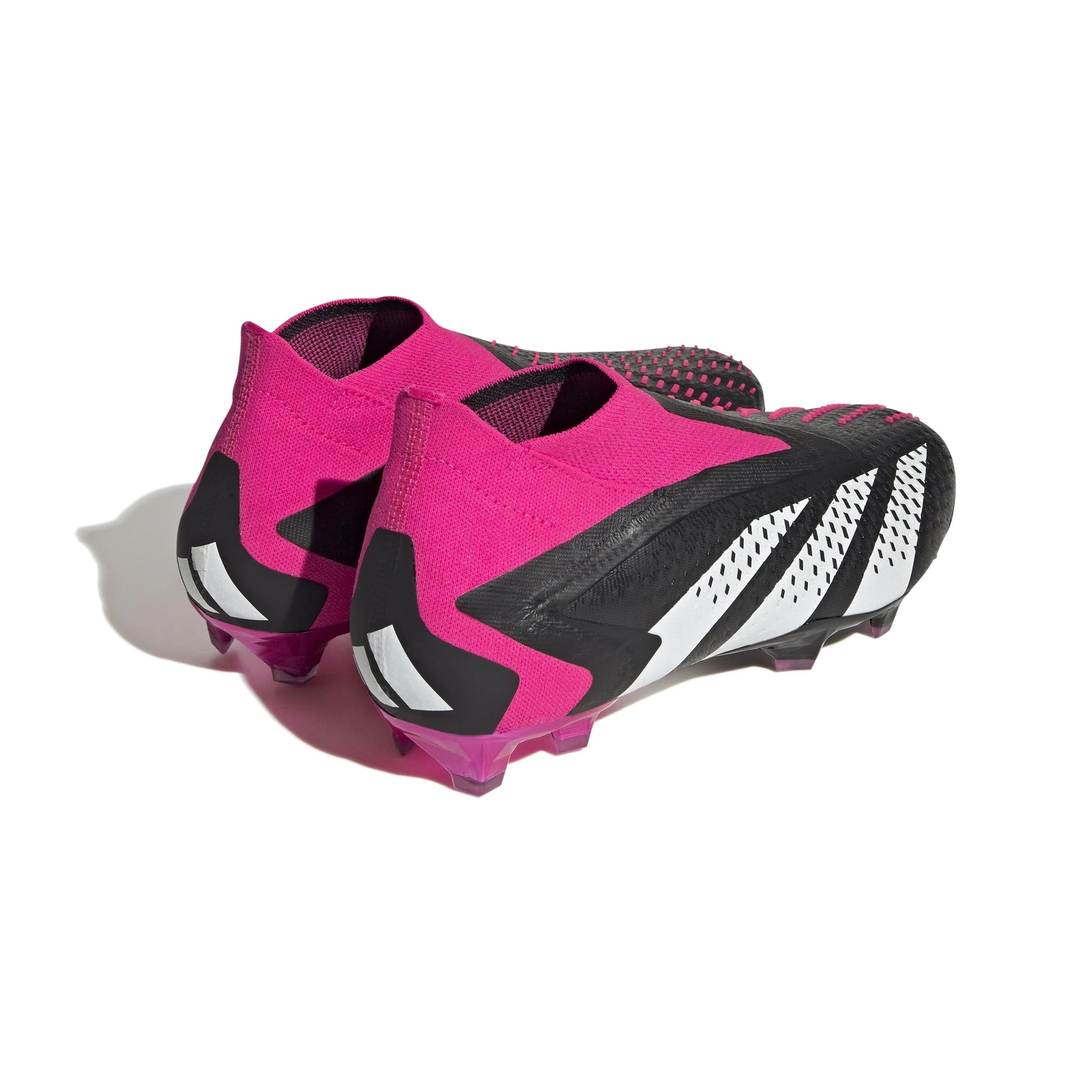 adidas Predator Accuracy FG Firm Ground Soccer Cleats Black White Shock Pink