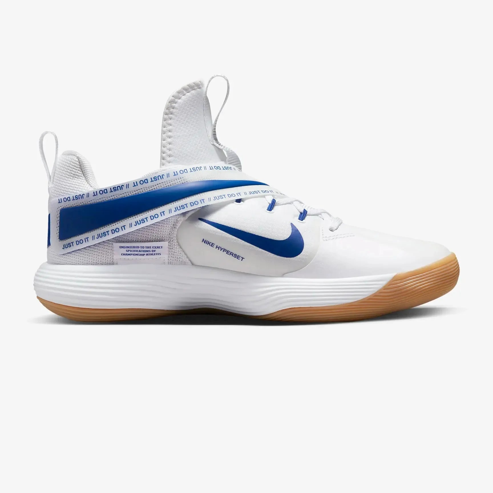 Tênis Nike React HyperSet 1 Vôlei Branco Azul
