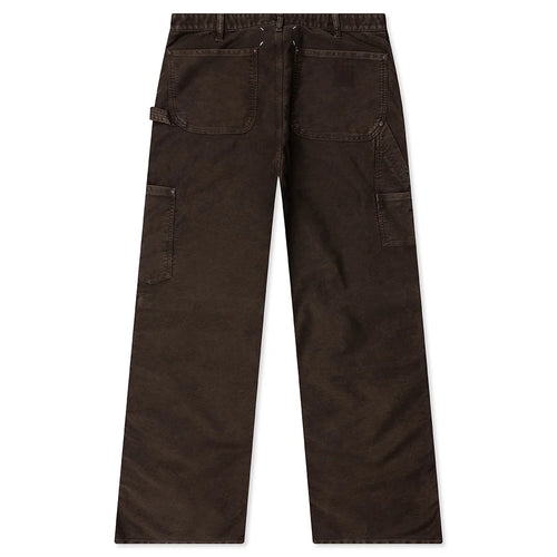 Straight Leg Jeans Brown
