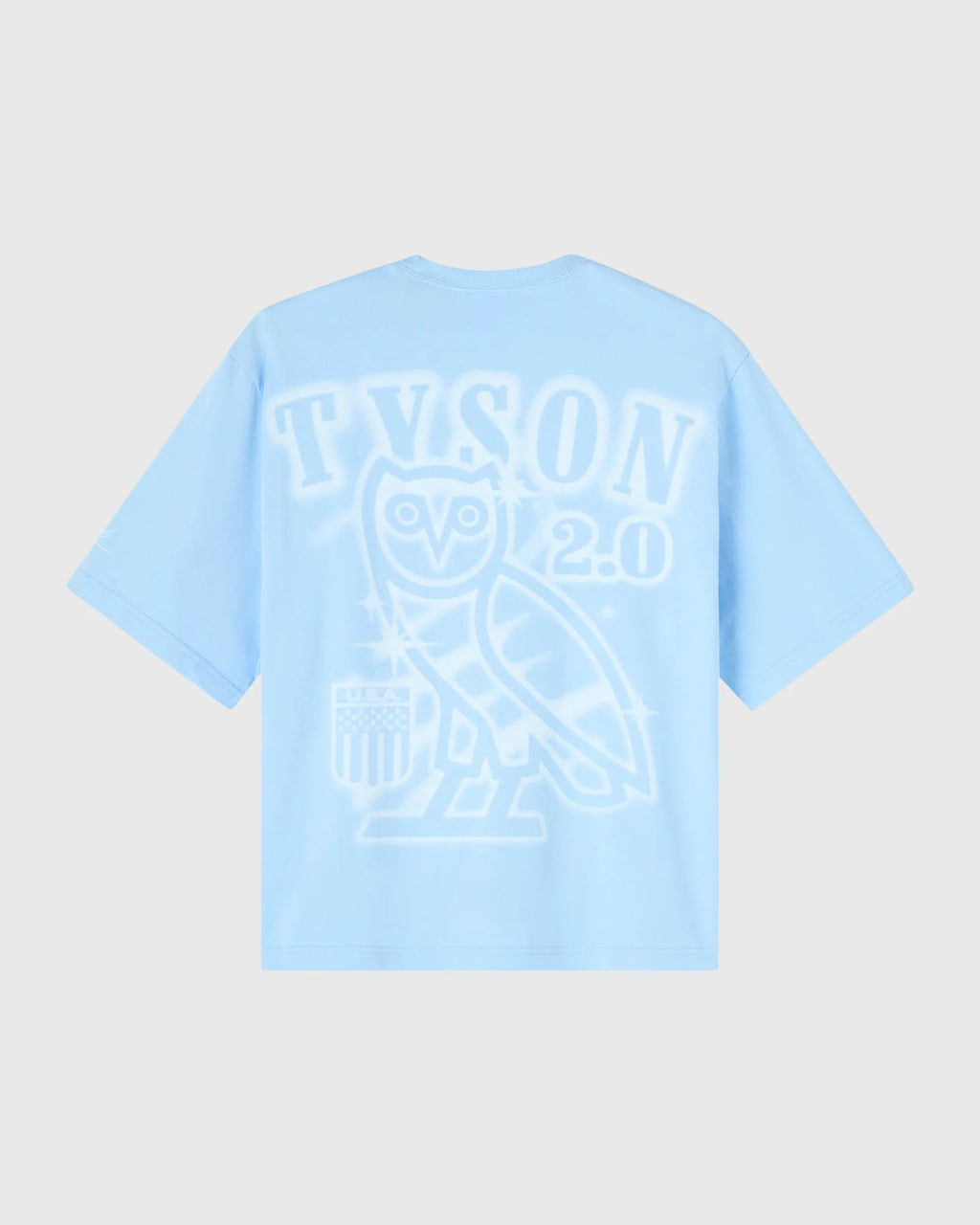 Tyson Airbrush Tee Light Blue