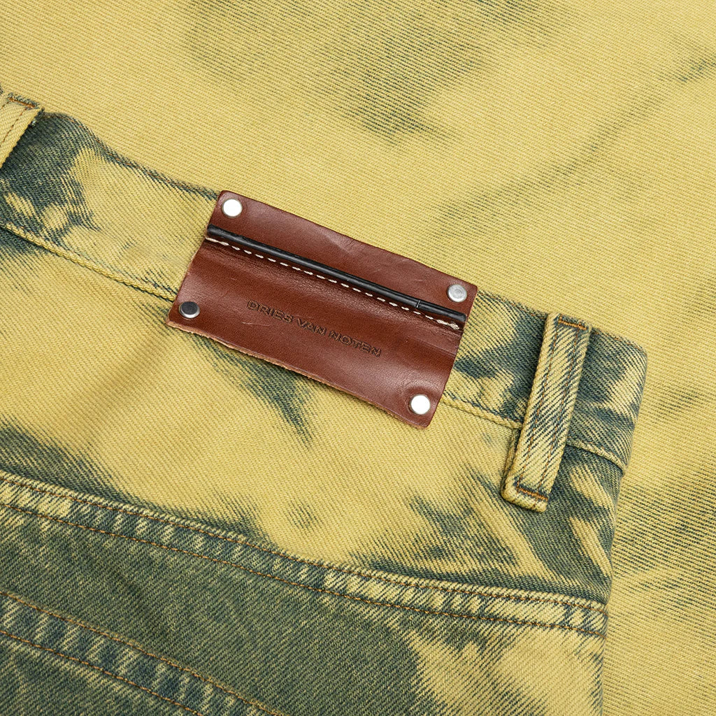 Loose Fit Jeans Lime