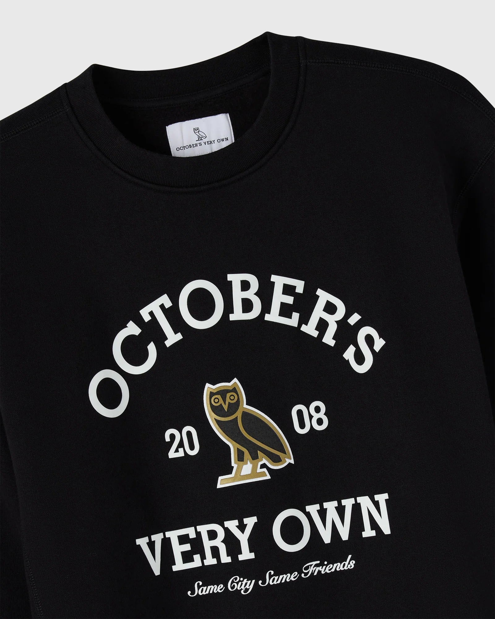 Collegiate Crewneck Black