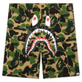 ABC Camo Shark Sweat Shorts Green