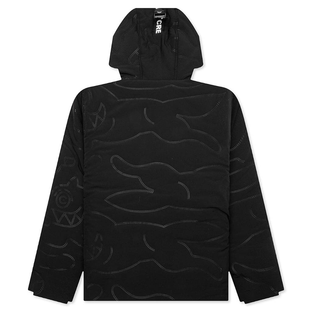 Deboss Jacket Black