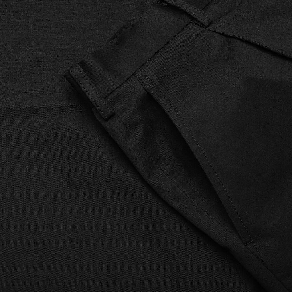 Cotton Chino Pants Black