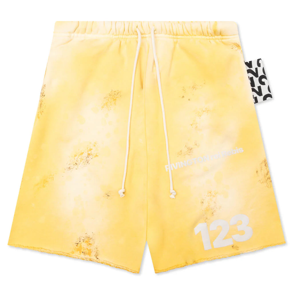 Gym Bag Short Washed Yellow
