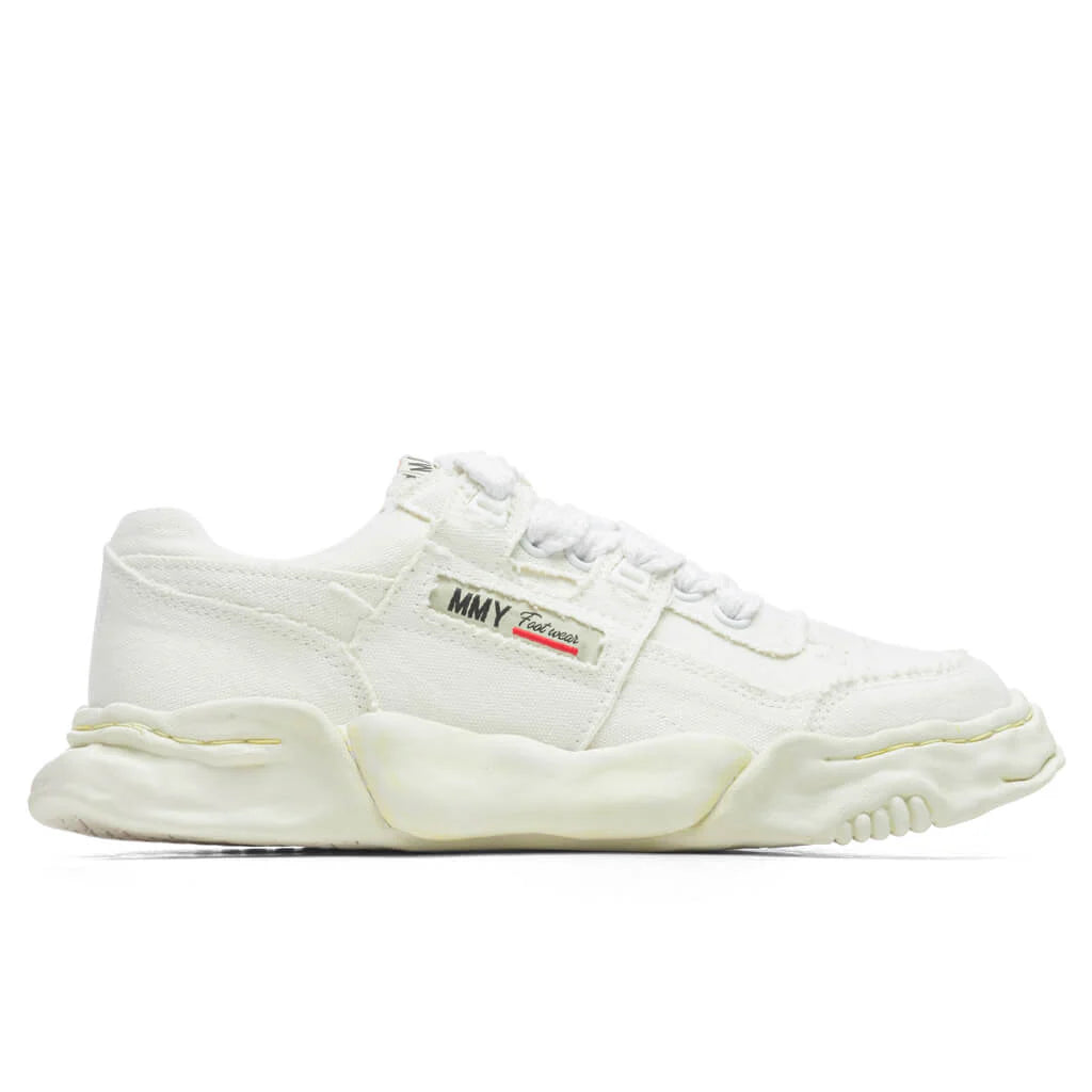Parker Low OG Sole Canvas Sneaker Perforated White