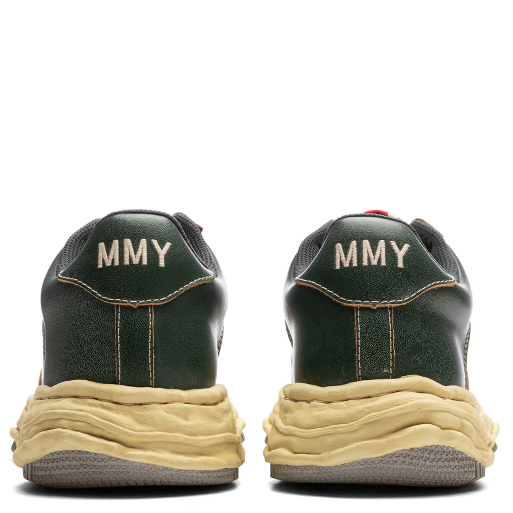 Wayne Low Vintage Leather Green White