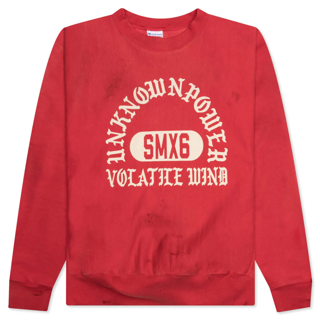 Unknown Power Crewneck Red