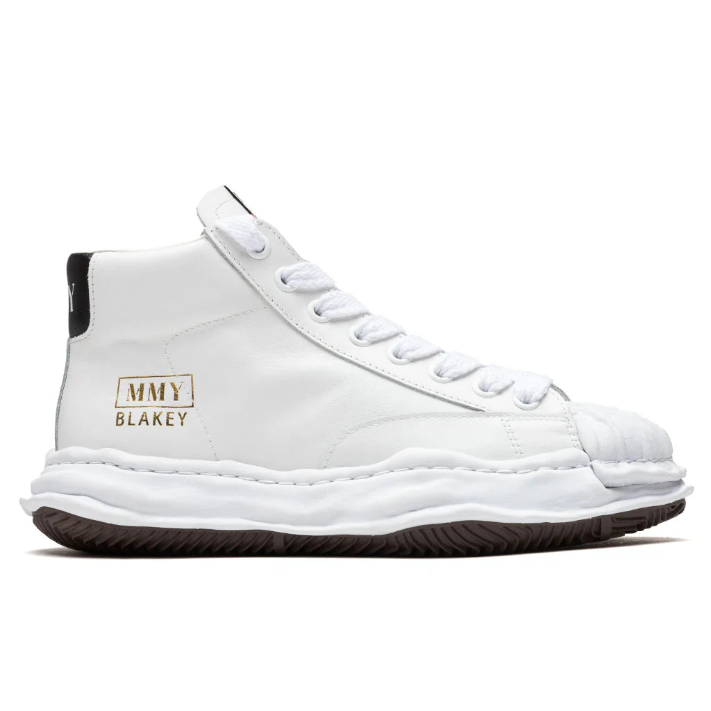 Blakey Hi Leather White
