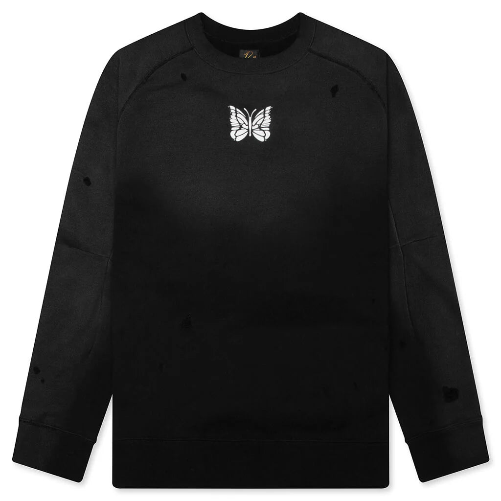 Deconstructed Sweatshirt Black