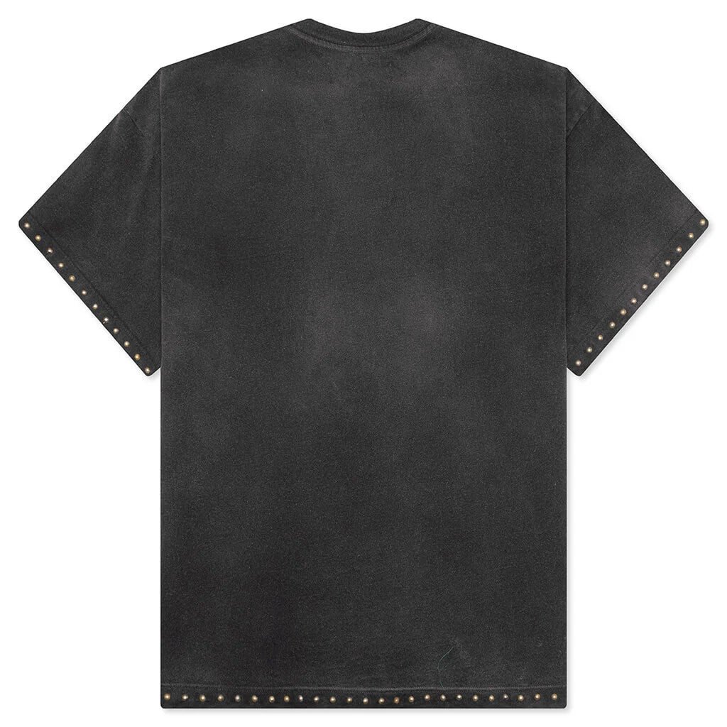 Gameshow Studded Tee Vintage Black