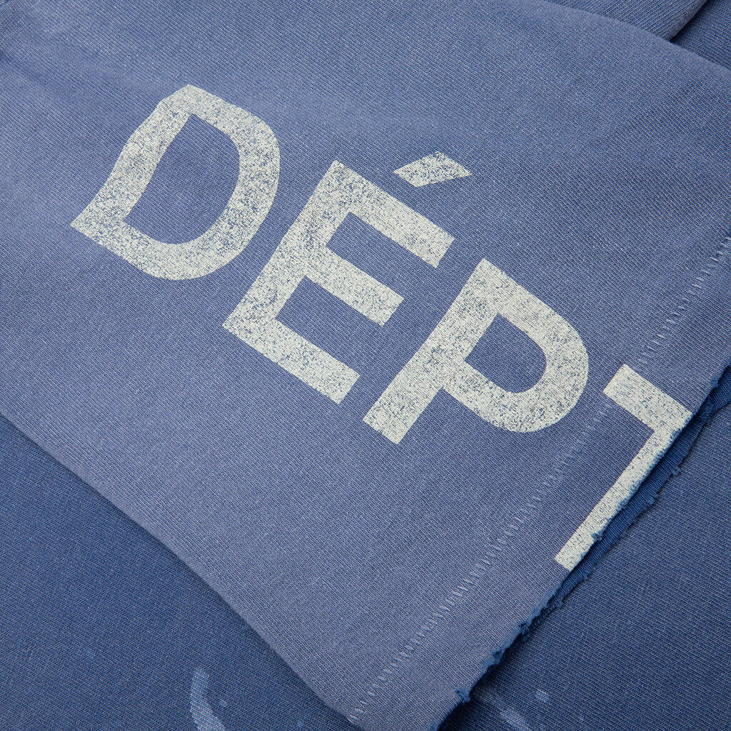 Painted French Collector Tee French Blue