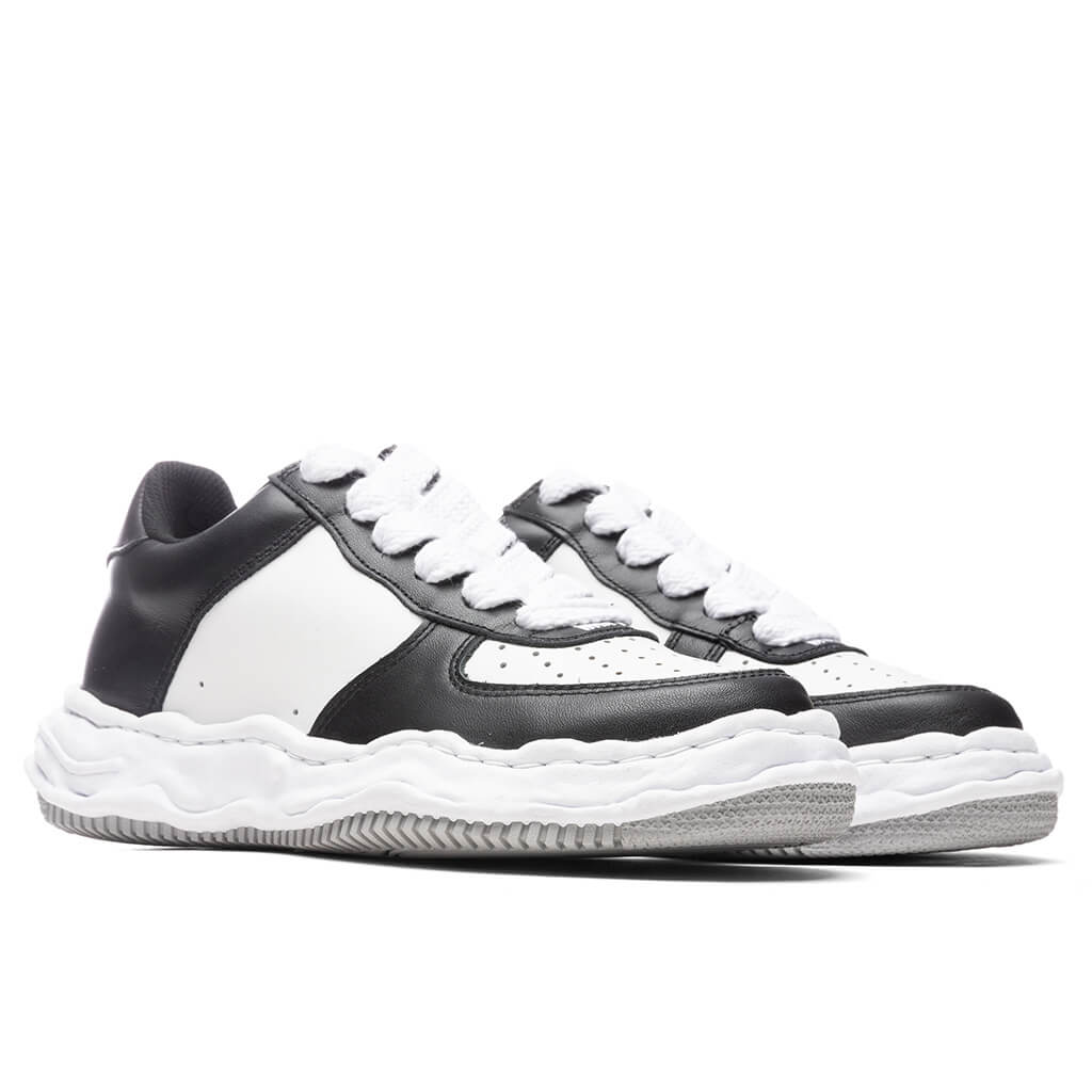 Wayne Low OG Sole Leather Sneaker Black White