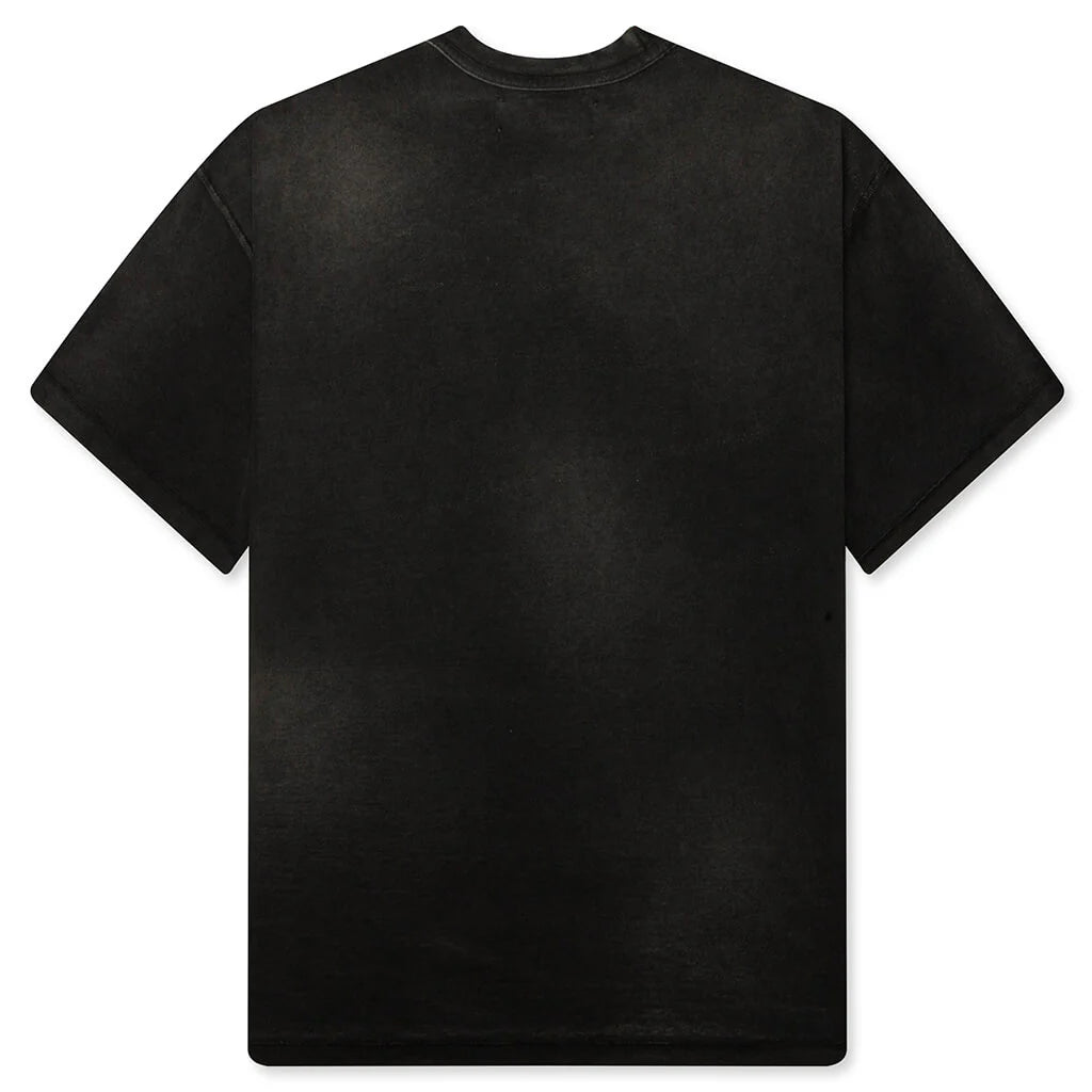 Gridlock Tee Washed Black