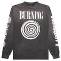 Burning L S Tee Black