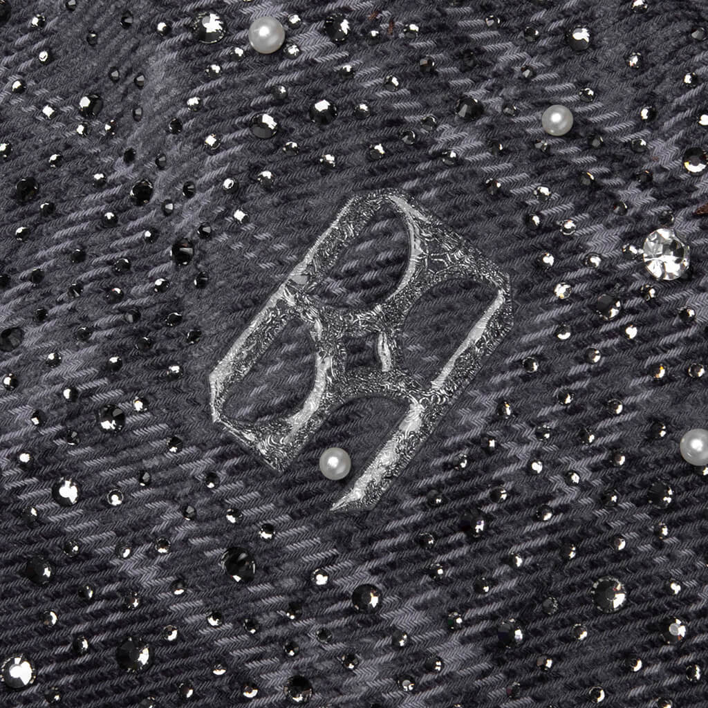 20K Pearl Diamond Shirt Black Gray