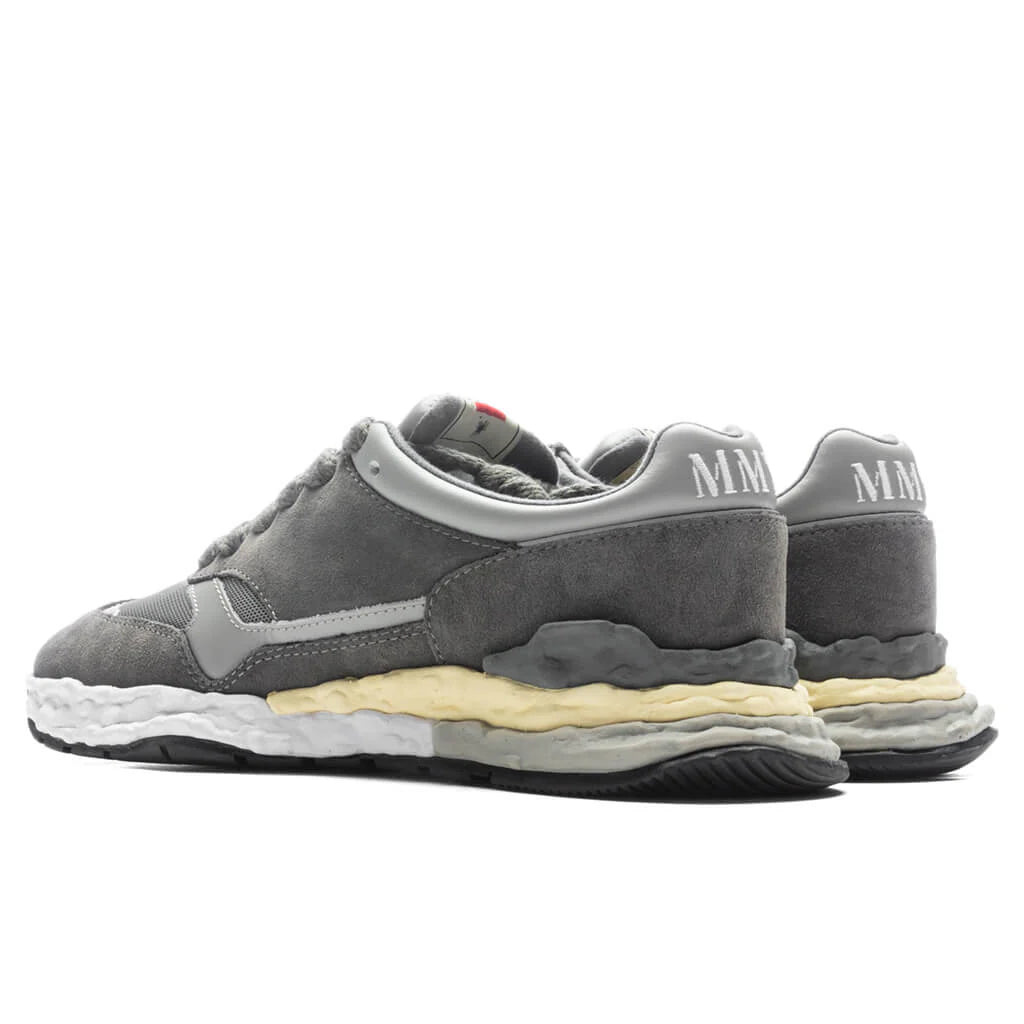George OG Sole Mix Material Low Top Grey