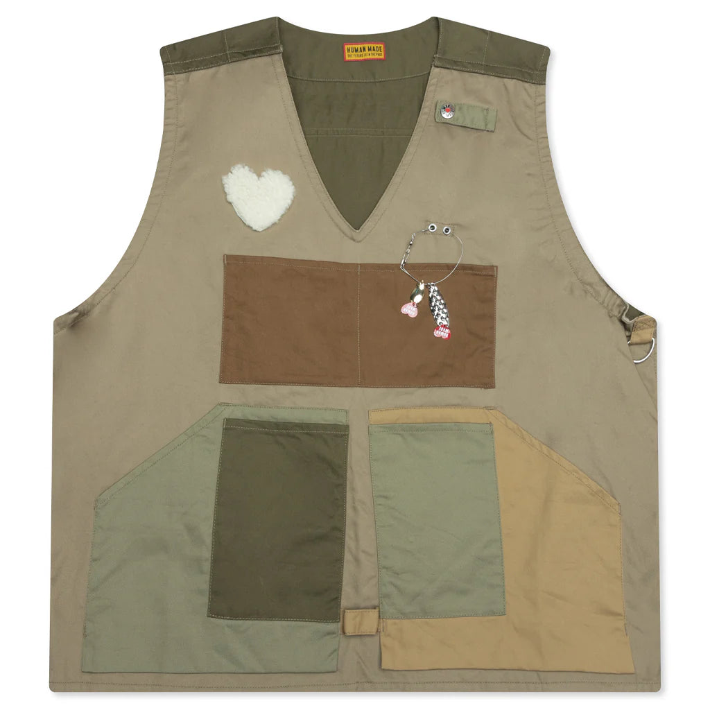 Fishing Vest Olive Drab