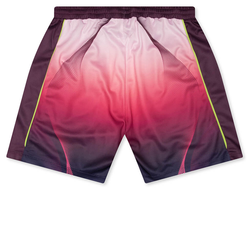 Aubergine Gradient Football Shorts Aubergine Gradient