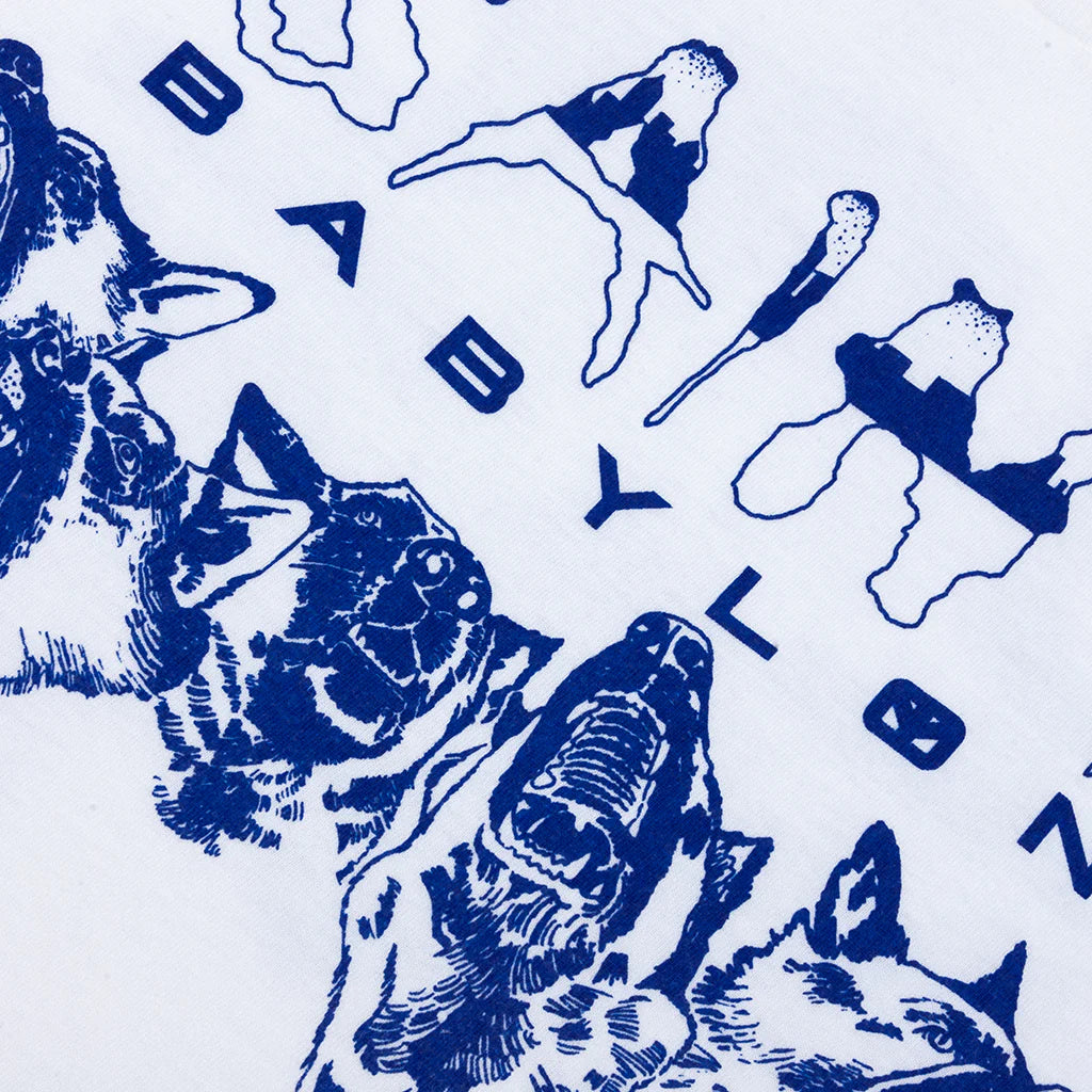 Saint M6 x Babylon Triple 6x Dog S S Tee White