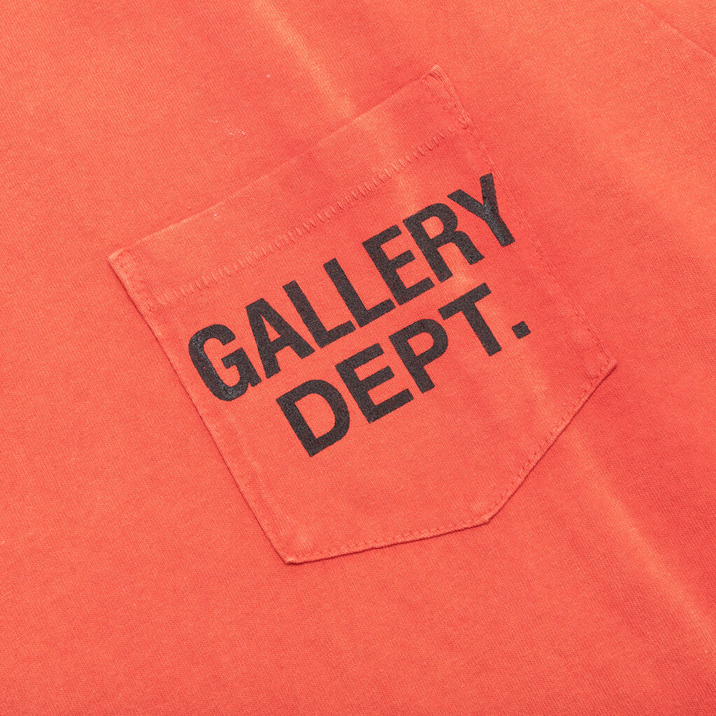 Vintage Logo Painted Tee Red