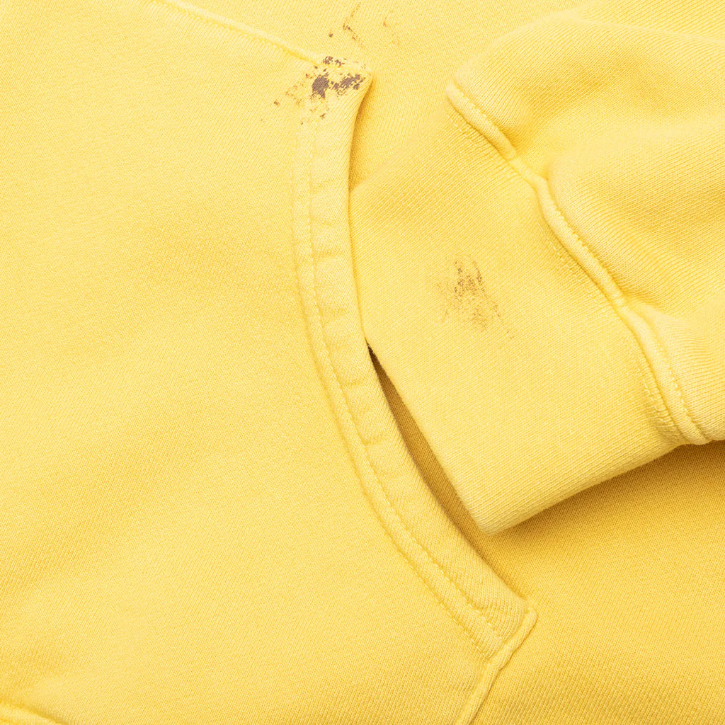 Gym Bag Zip Hoodie Washed Yellow