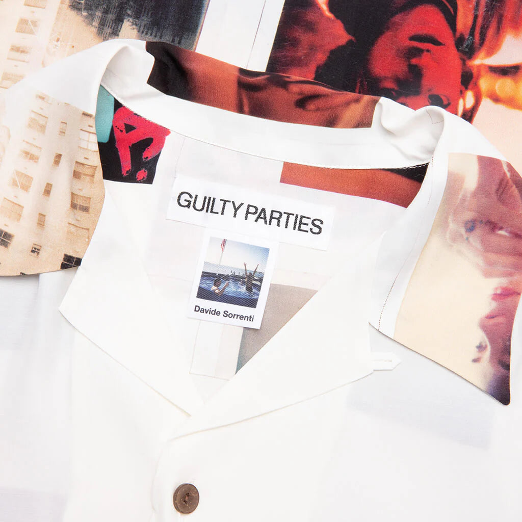 Davide Sorrenti Hawaiian Type 1 S S Shirt White