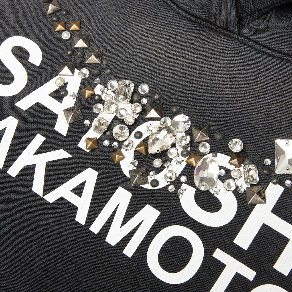 Satoshi Ice Hoodie Washed Black