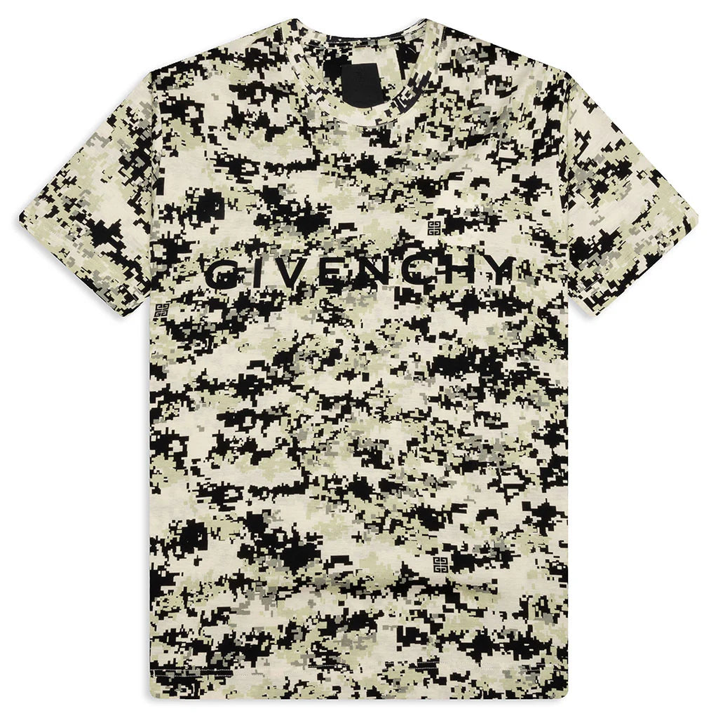 T Shirt Beige Black