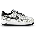 Louis Vuitton x Nike Air Force 1 Monogram Black Edition Custom