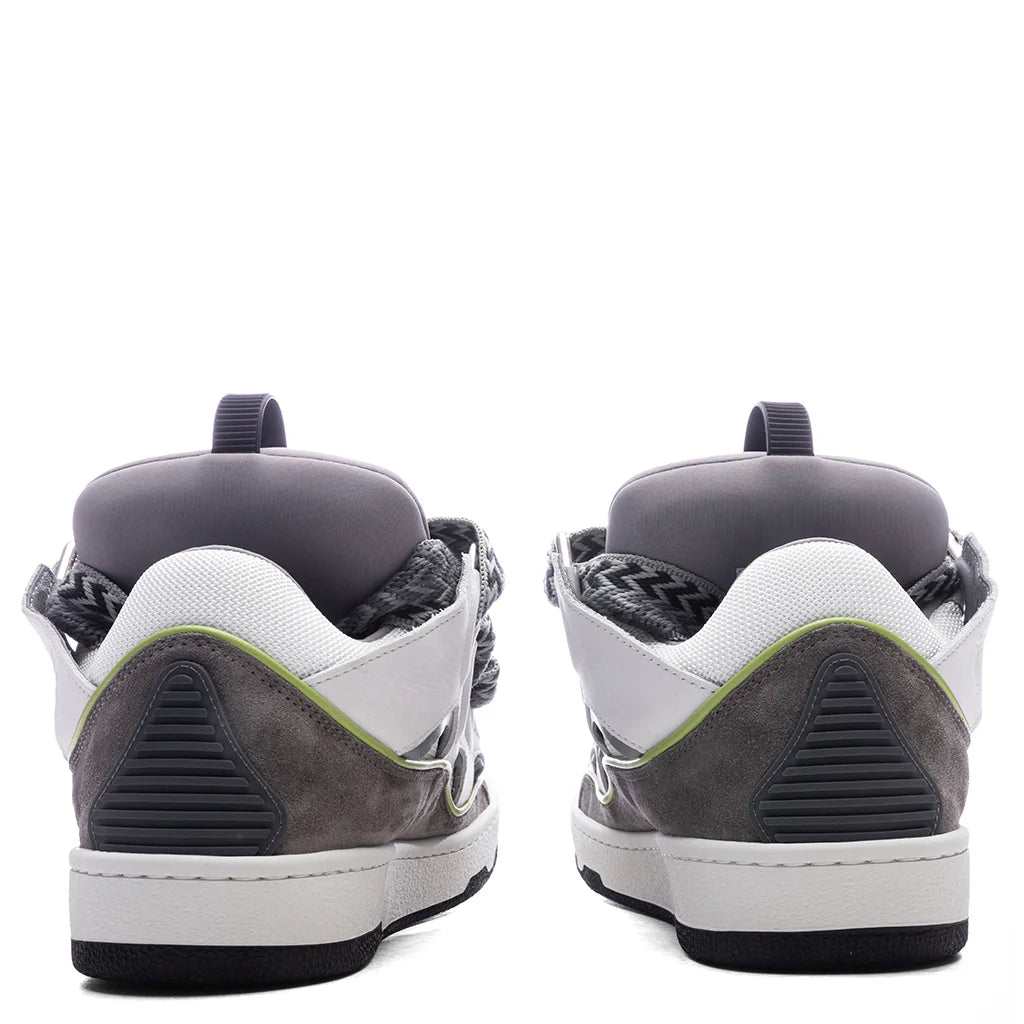 Curb Sneakers White Grey