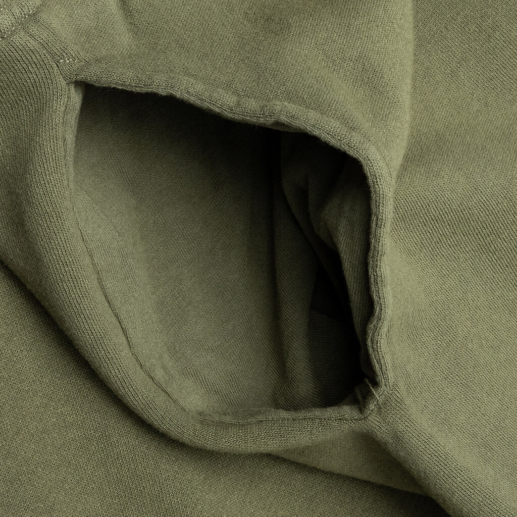 Drop Crotch Sweatpants Olive