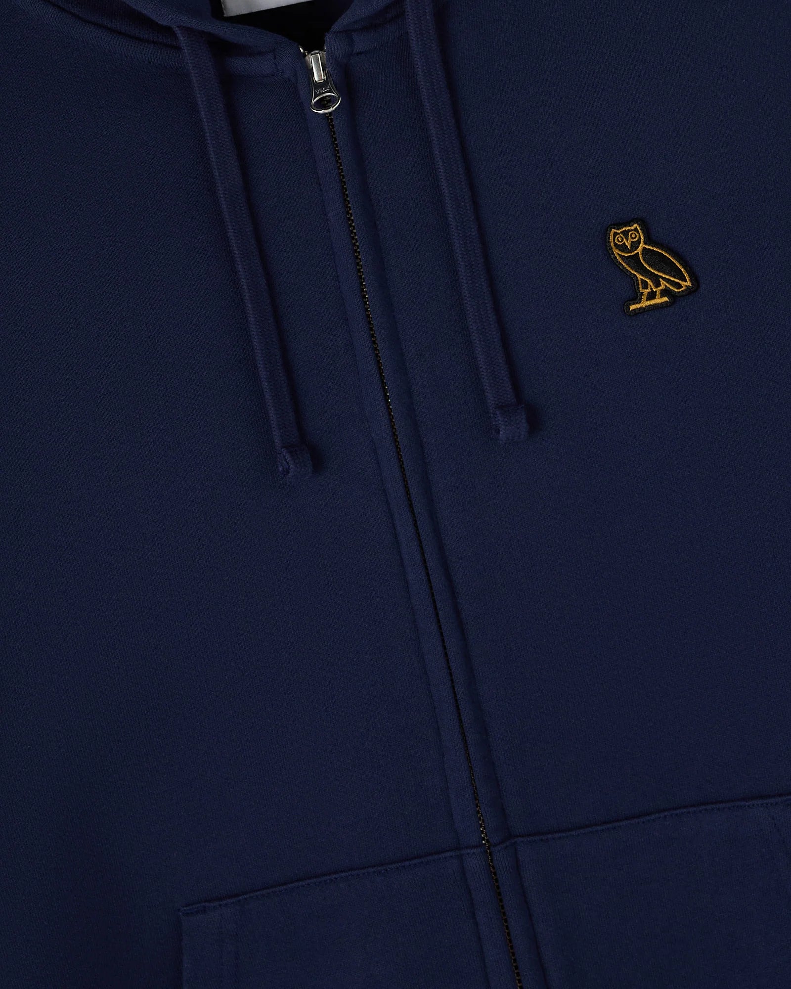 Classic Full Zip Hoodie Navy