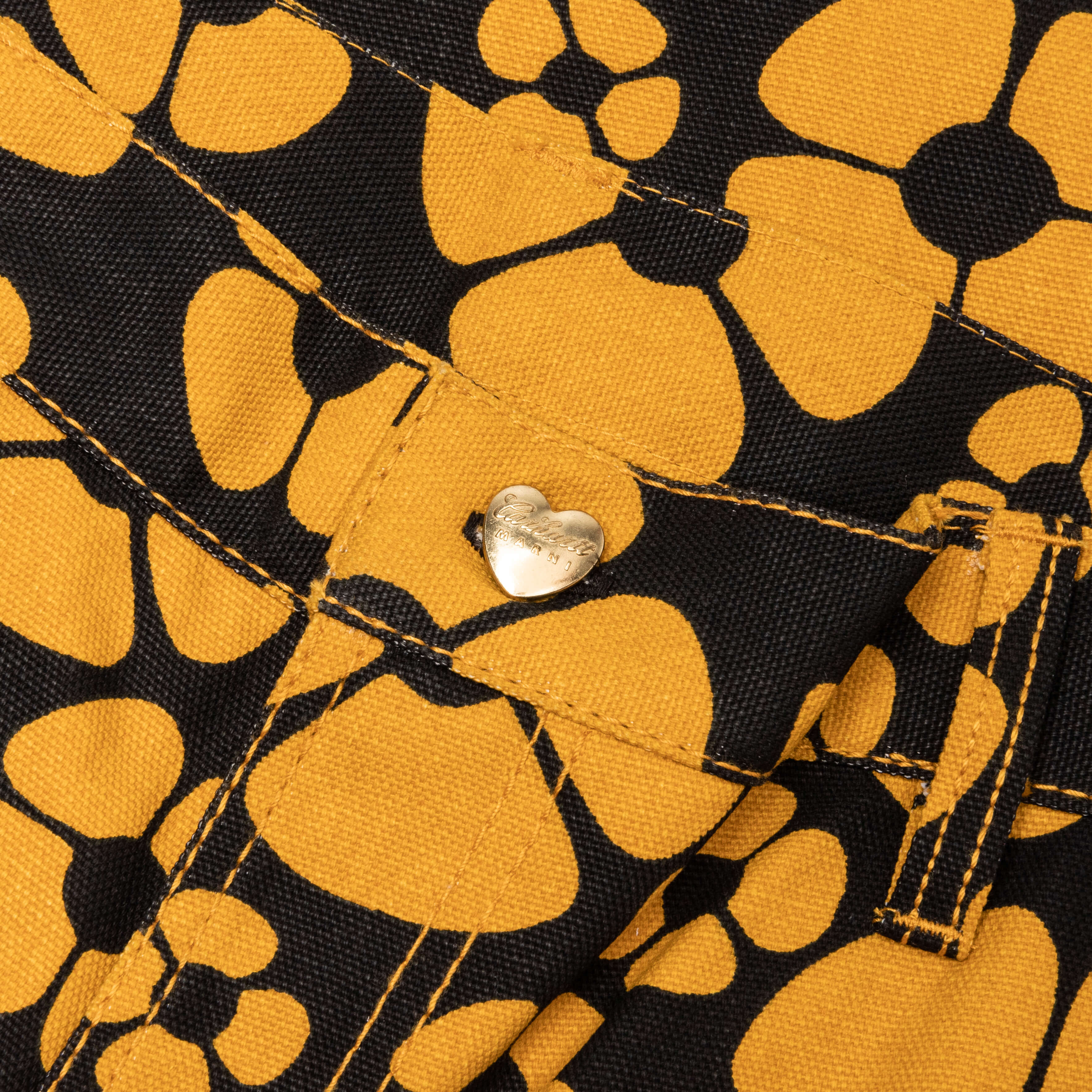 Marni x Carhartt WIP Single Knee Pant Golden Yellow
