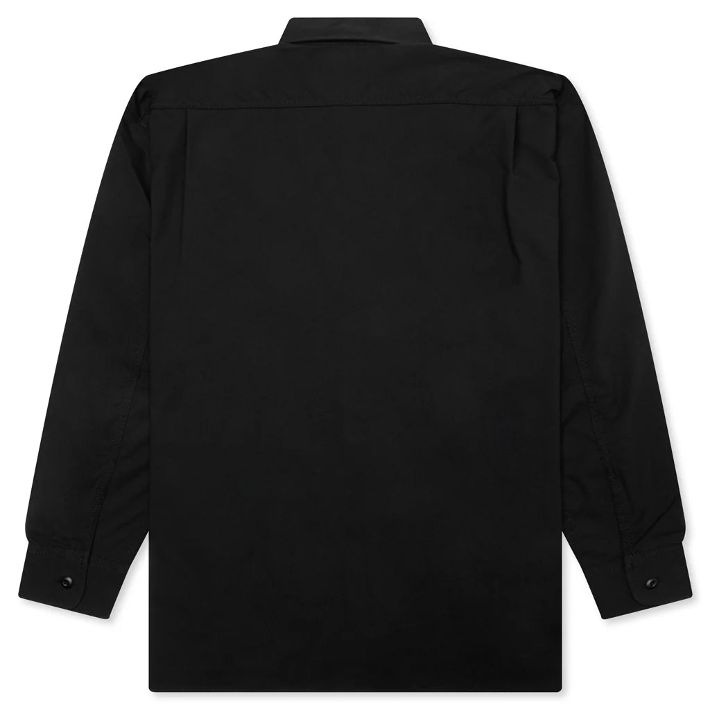 Solotex Pocket L S Shirt Black