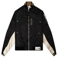Front Back Combined Flight Jacket Black
