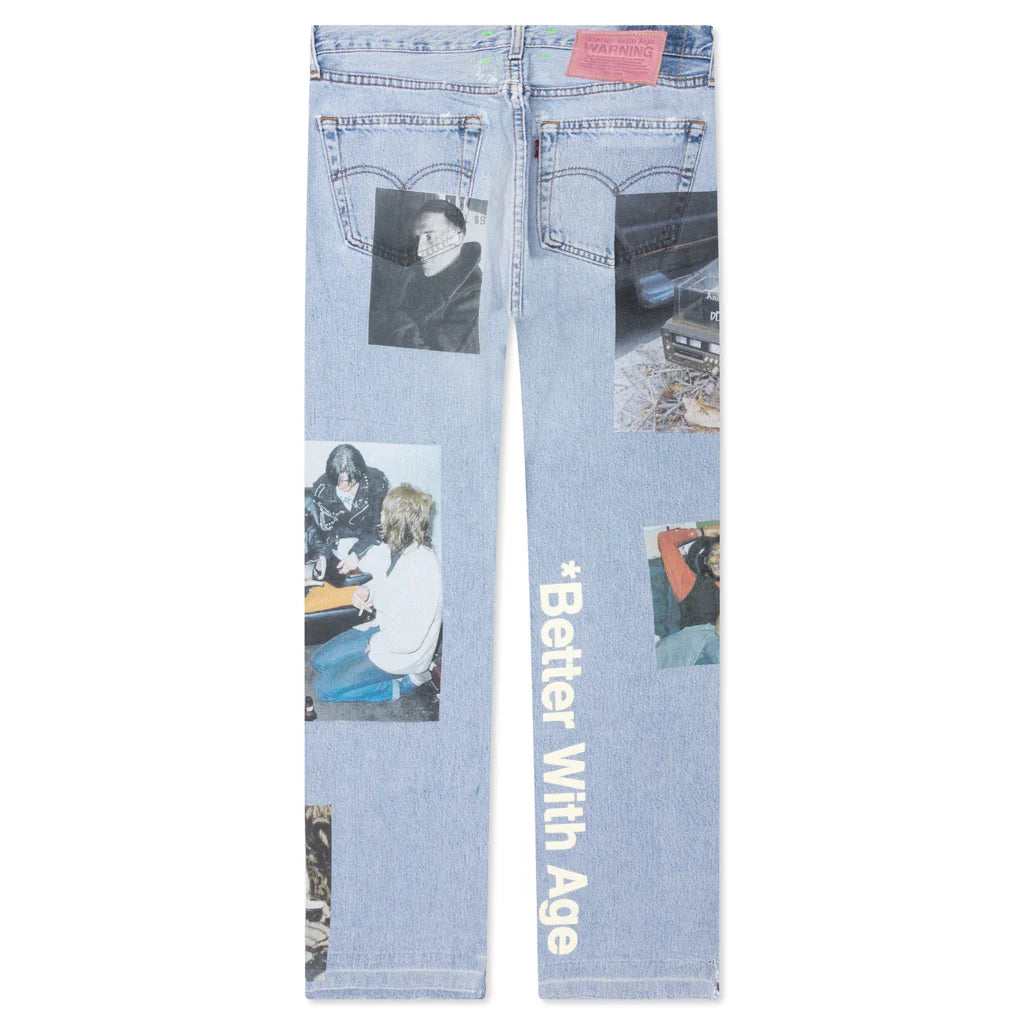 Tabloid Denim Pants Indigo