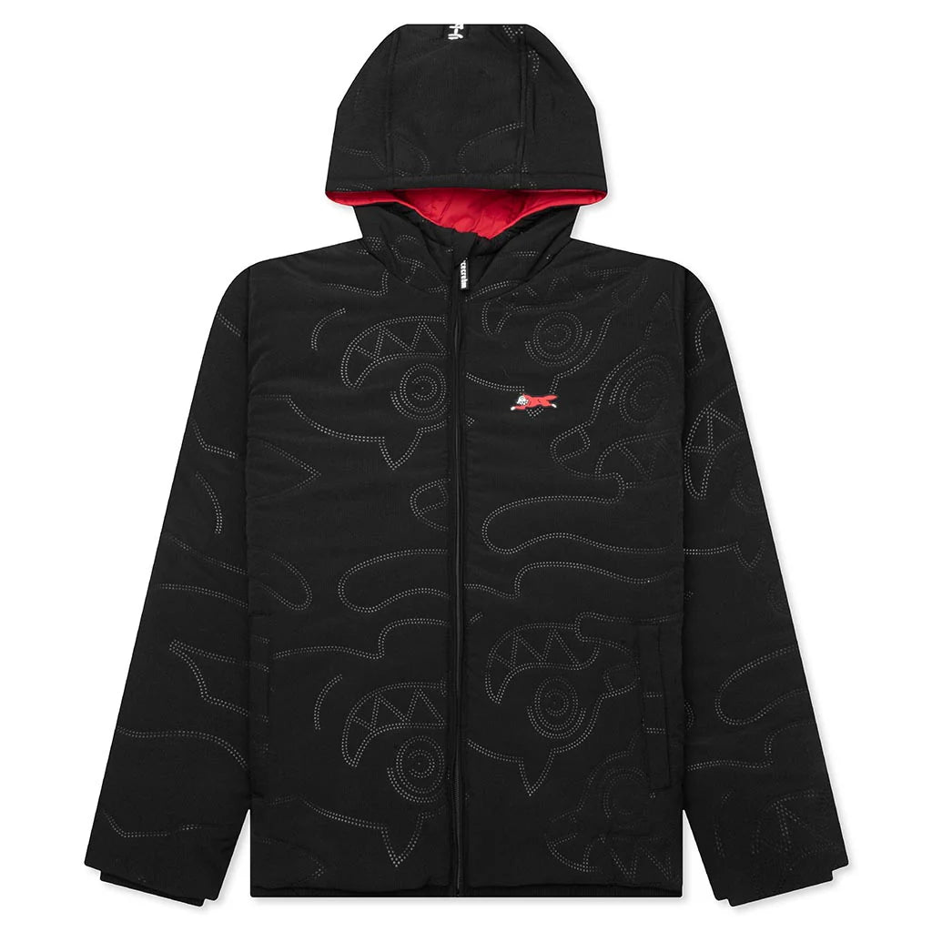 Deboss Jacket Black