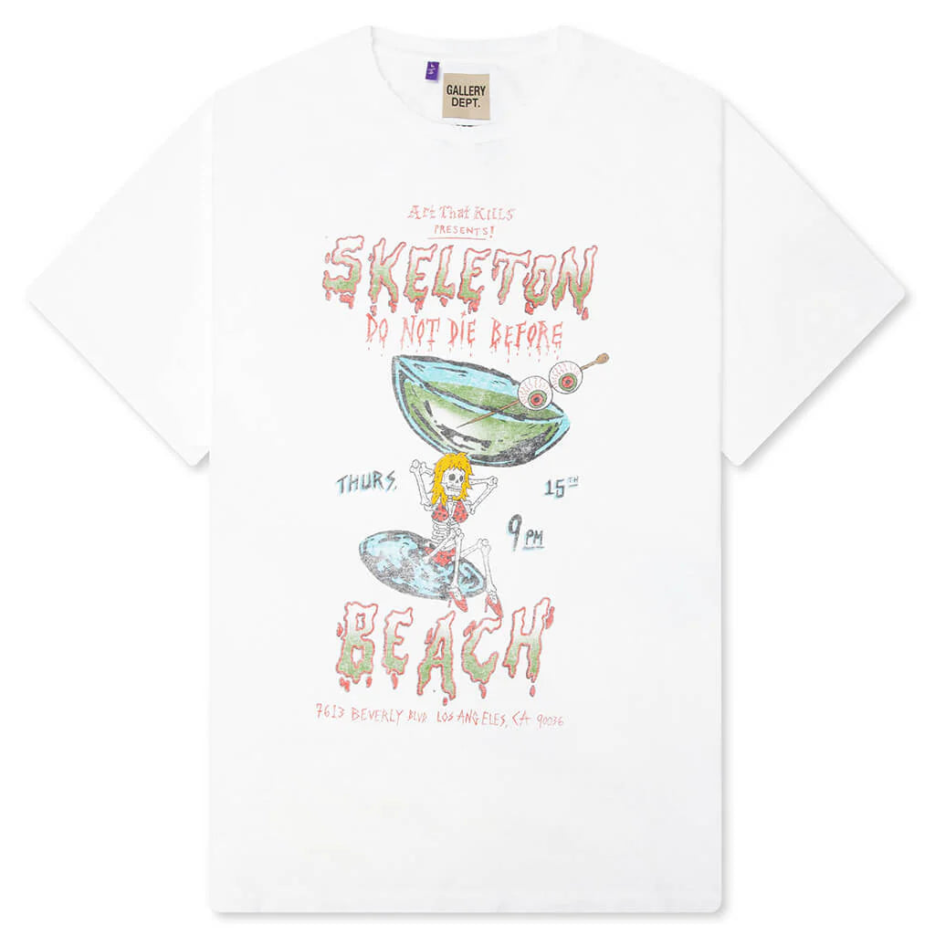 Dont Die Tee Clean White