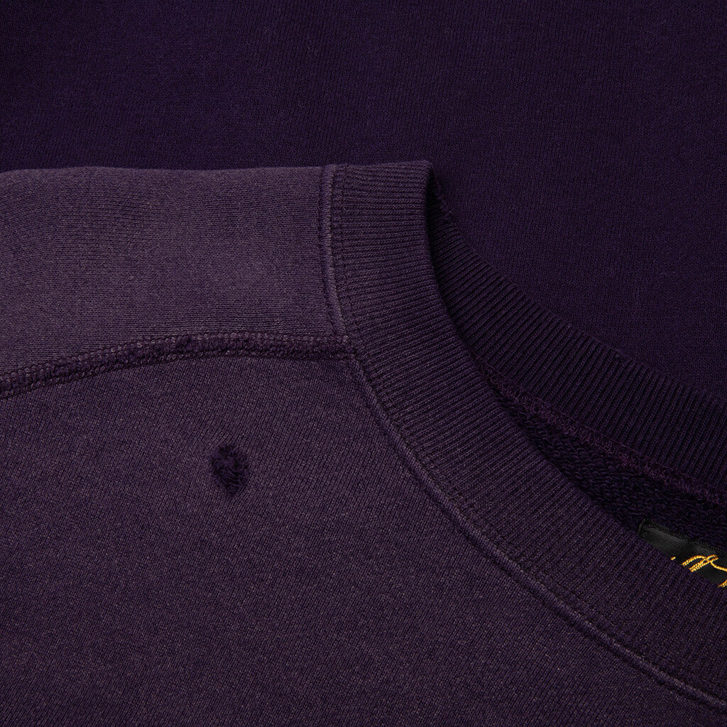 Deconstructed Sweatshirt Purple