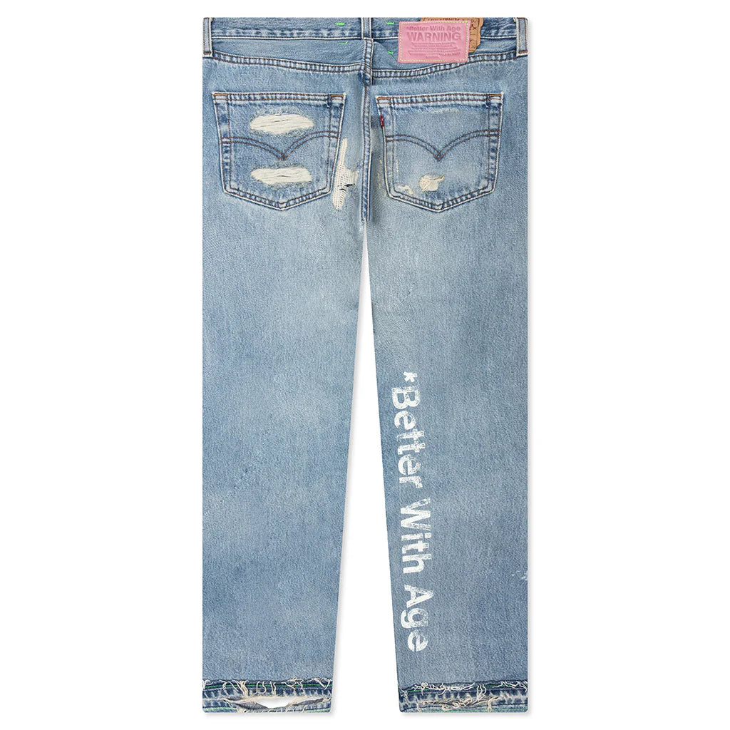 Denim Repair Pants Indigo