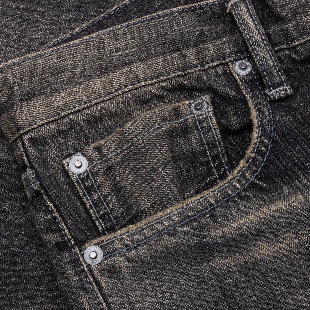 Savage Denim Dp Mid Pants Black