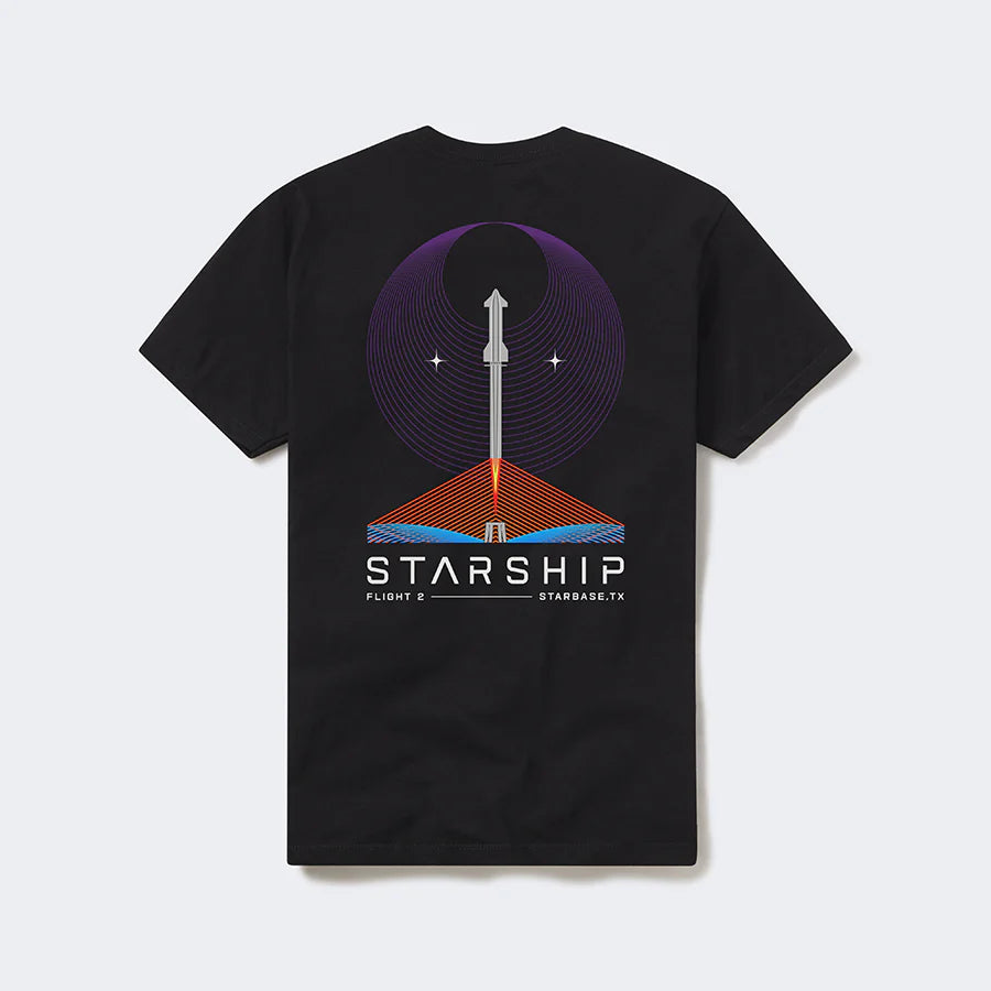 Unisex Starship Flight 2 T Shirt