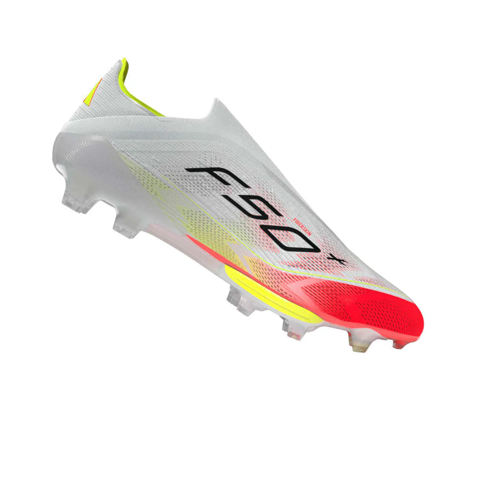 adidas F50 FG Mens Soccer Cleats White Black Yellow