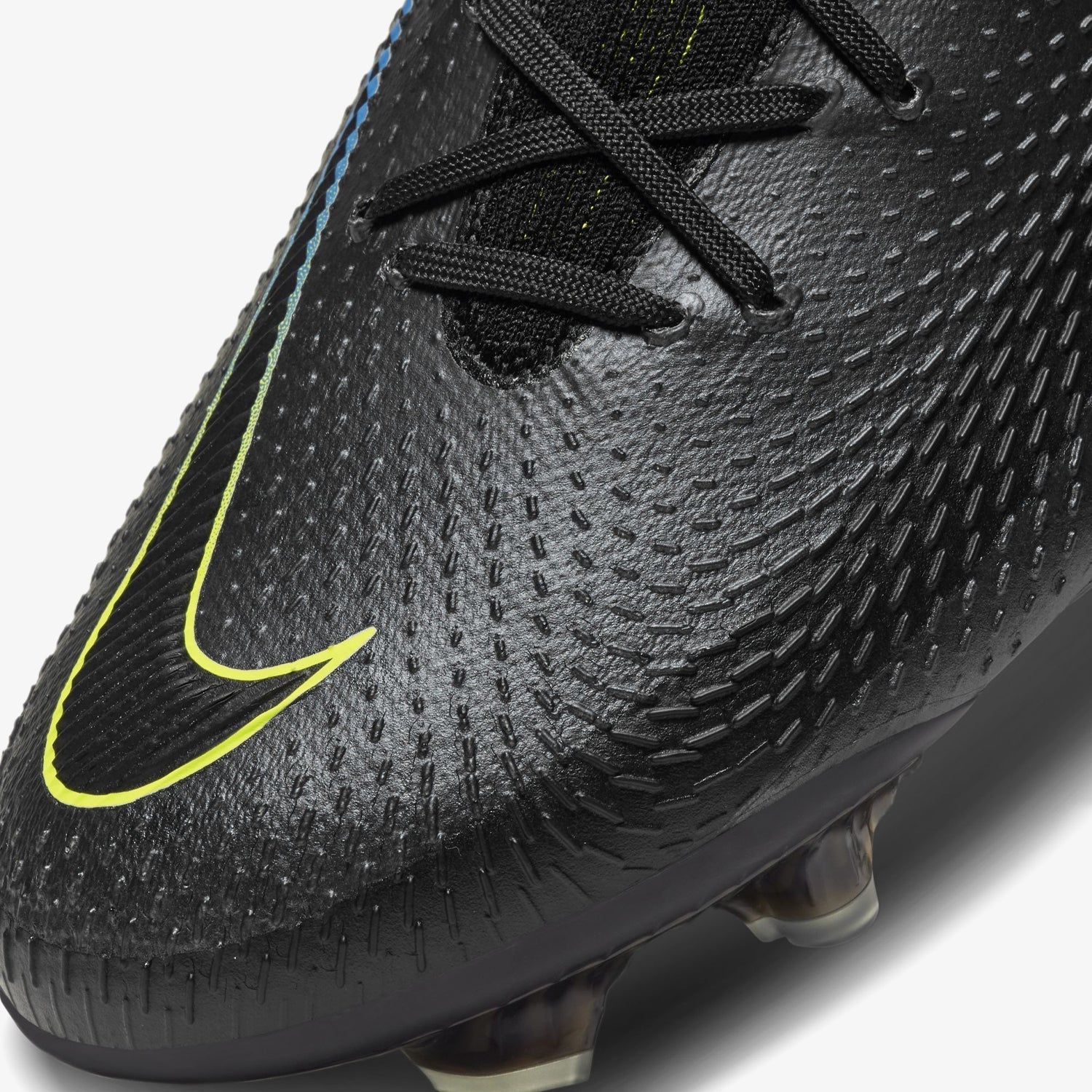 Nike Phantom GT Elite FG Firm Ground Soccer Cleats Black Blue