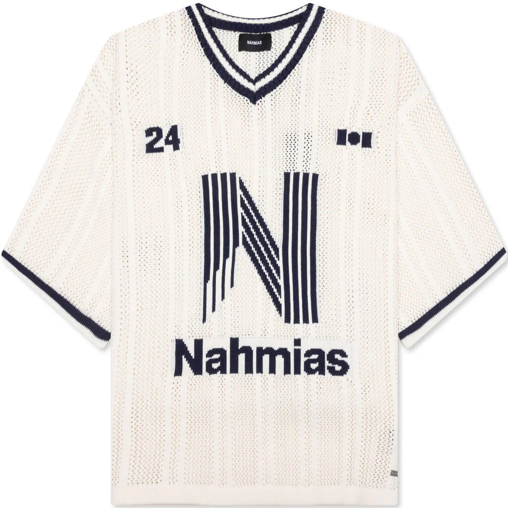 Knitted Tech N Football Shirt Ivory