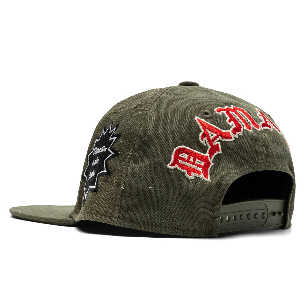 Damage Snapback Khaki